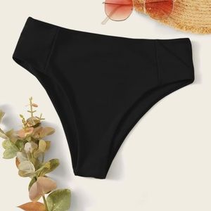 Black hight waisted bikini bottom